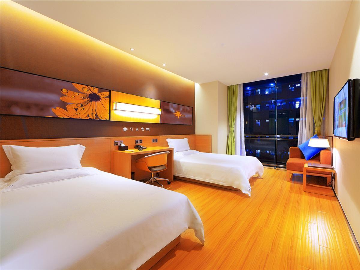 Iu Hotel Yancheng Sheyang Tianshangrenjian Exteriör bild