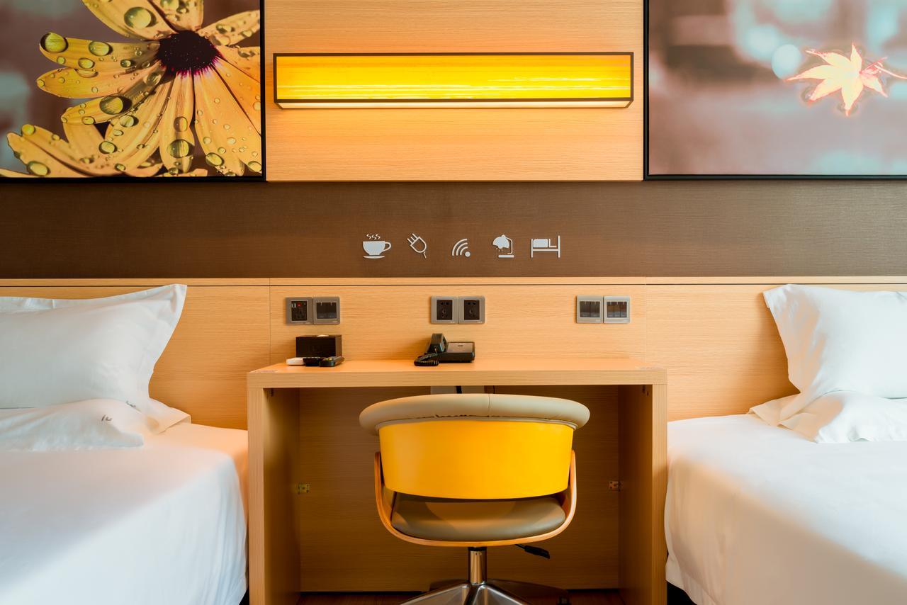 Iu Hotel Yancheng Sheyang Tianshangrenjian Exteriör bild
